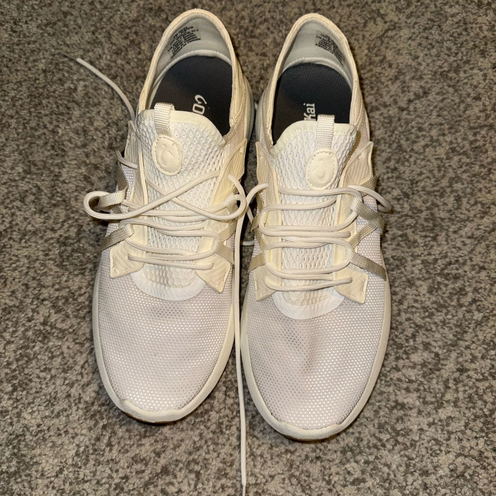 Olukai Men's Holo 10513-WBWB Bright White-Bright White size 11.5 - Picture 6 of 10
